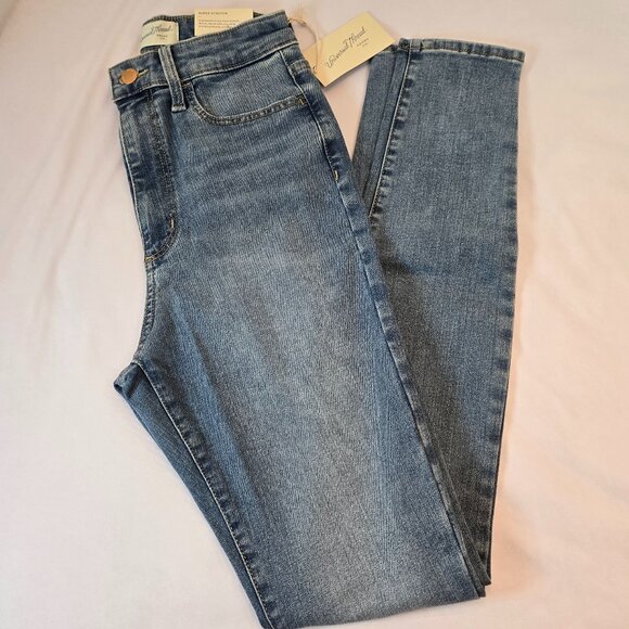 UNIVERSAL THREADS Women's High Rise Skinny Jeans Sz: 4 Light Wash - Picture 4 of 6